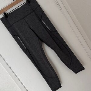 Athleta Charcoal Gray Leggings